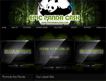Tablet Screenshot of epicpandacash.com